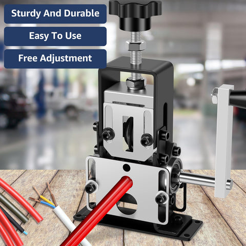 Abizarch portable aluminum frame ideal for on-site wire stripping
