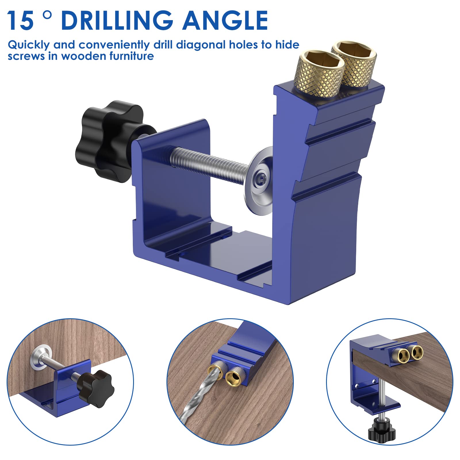 Abizarch thread drive bit ensures clean, accurate thread engagement.