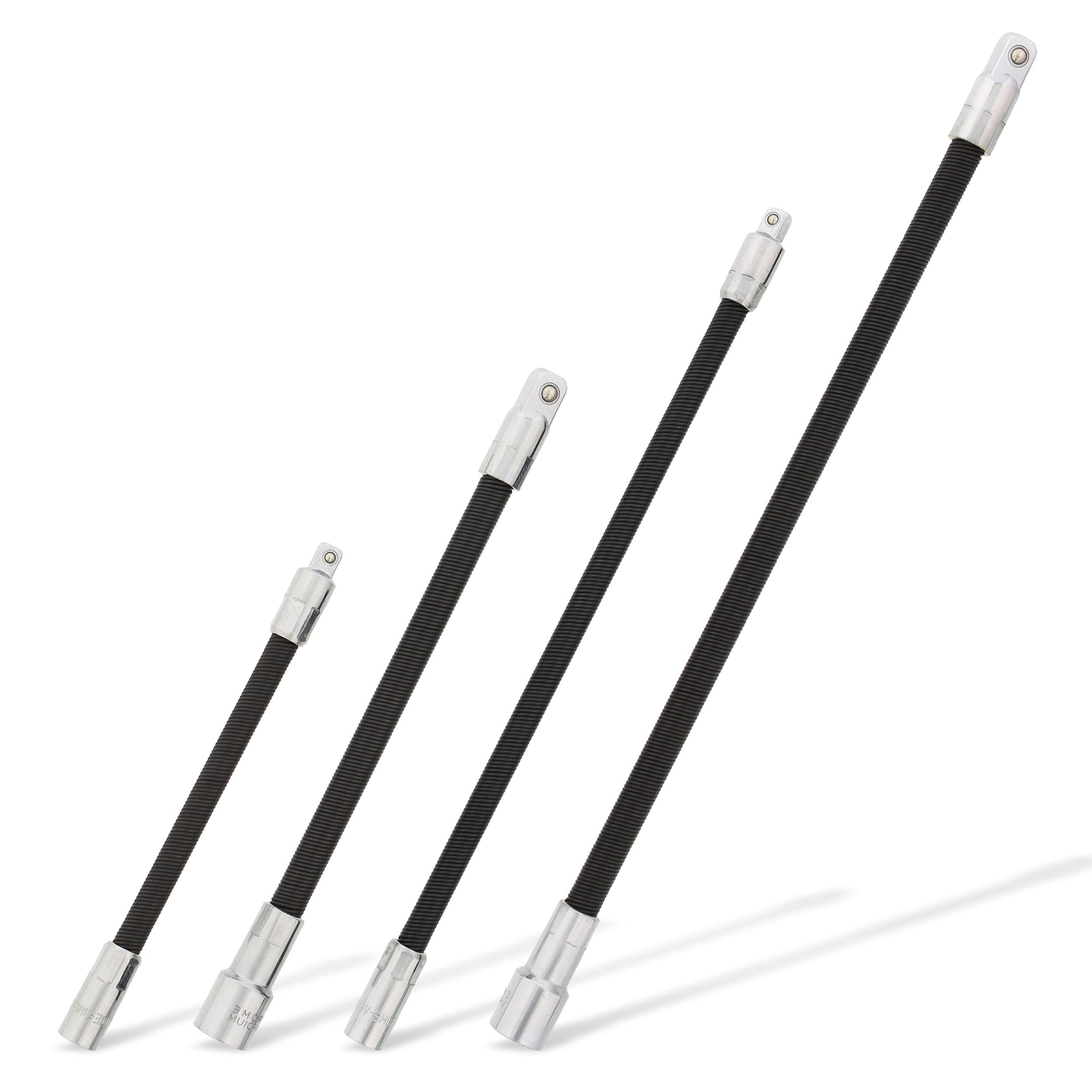 ABN flexible socket extension 12in for 3/8in drive reaching tight spaces