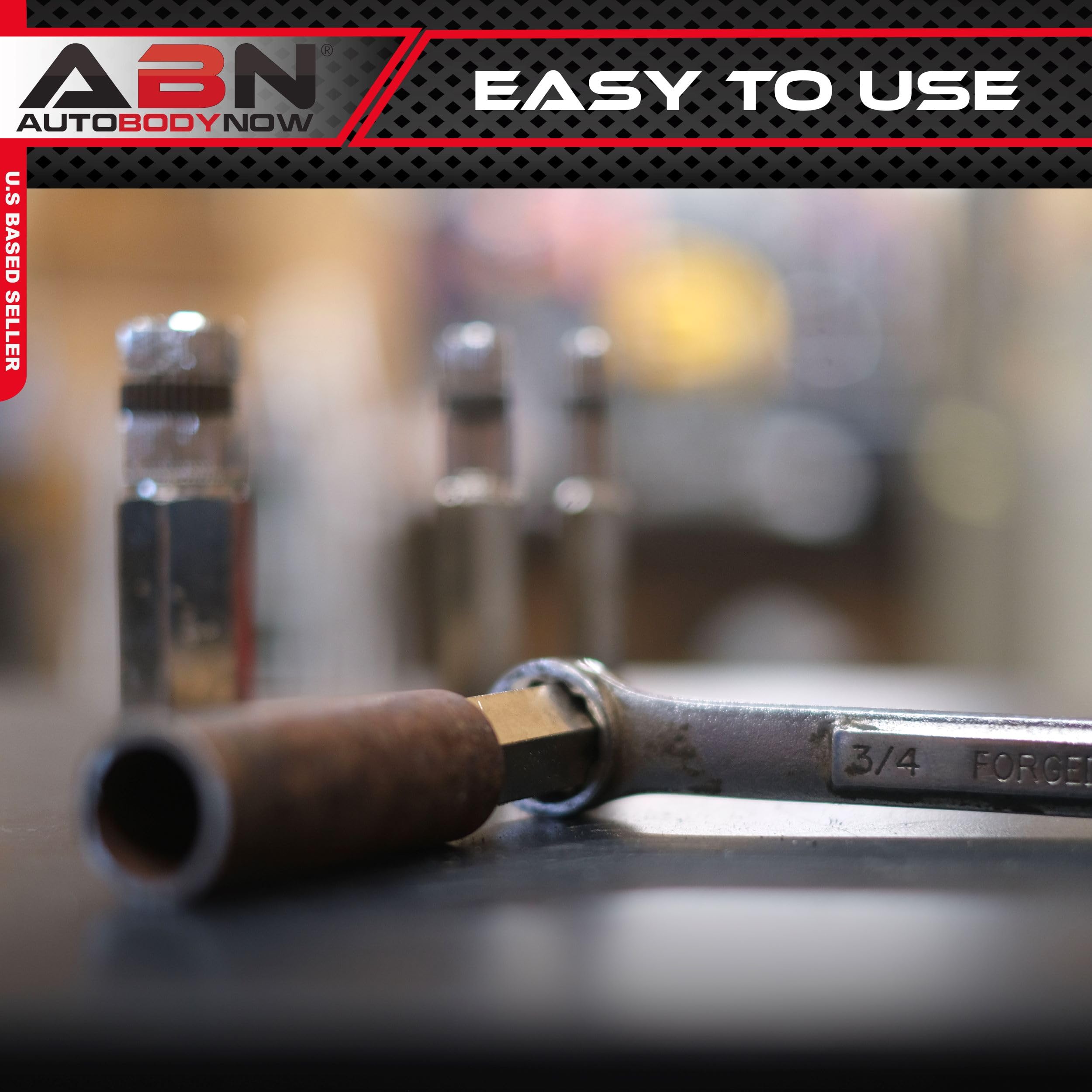 ABN pipe nipple wrench 3/8-inch inside tool in action