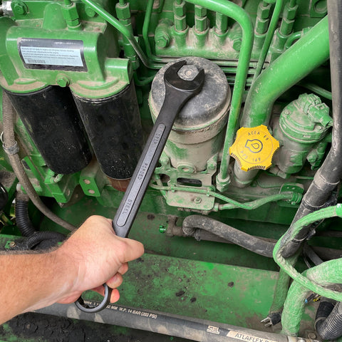 ABN roll-up pouch keeps tools organized and portable during projects.