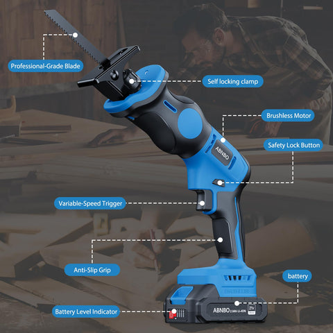 ABNBO tool-free blade change system demonstrates quick blade swap
