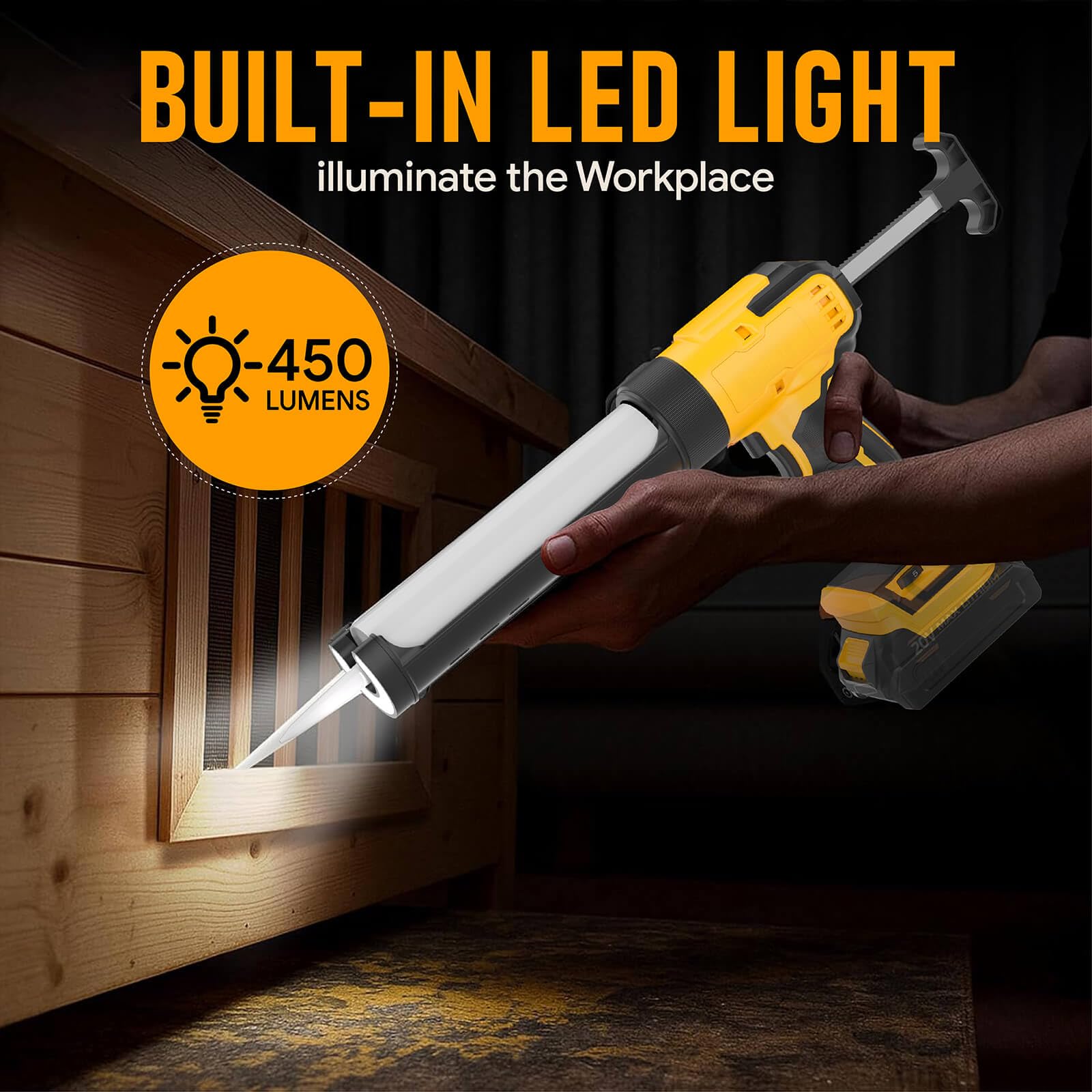 Versatile Abonnylv application for windows, doors, baths and plumbing gaps