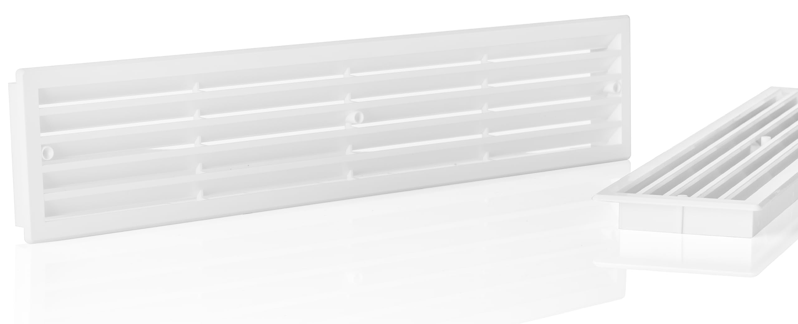 About Vent durable plastic construction supports long-lasting performance.