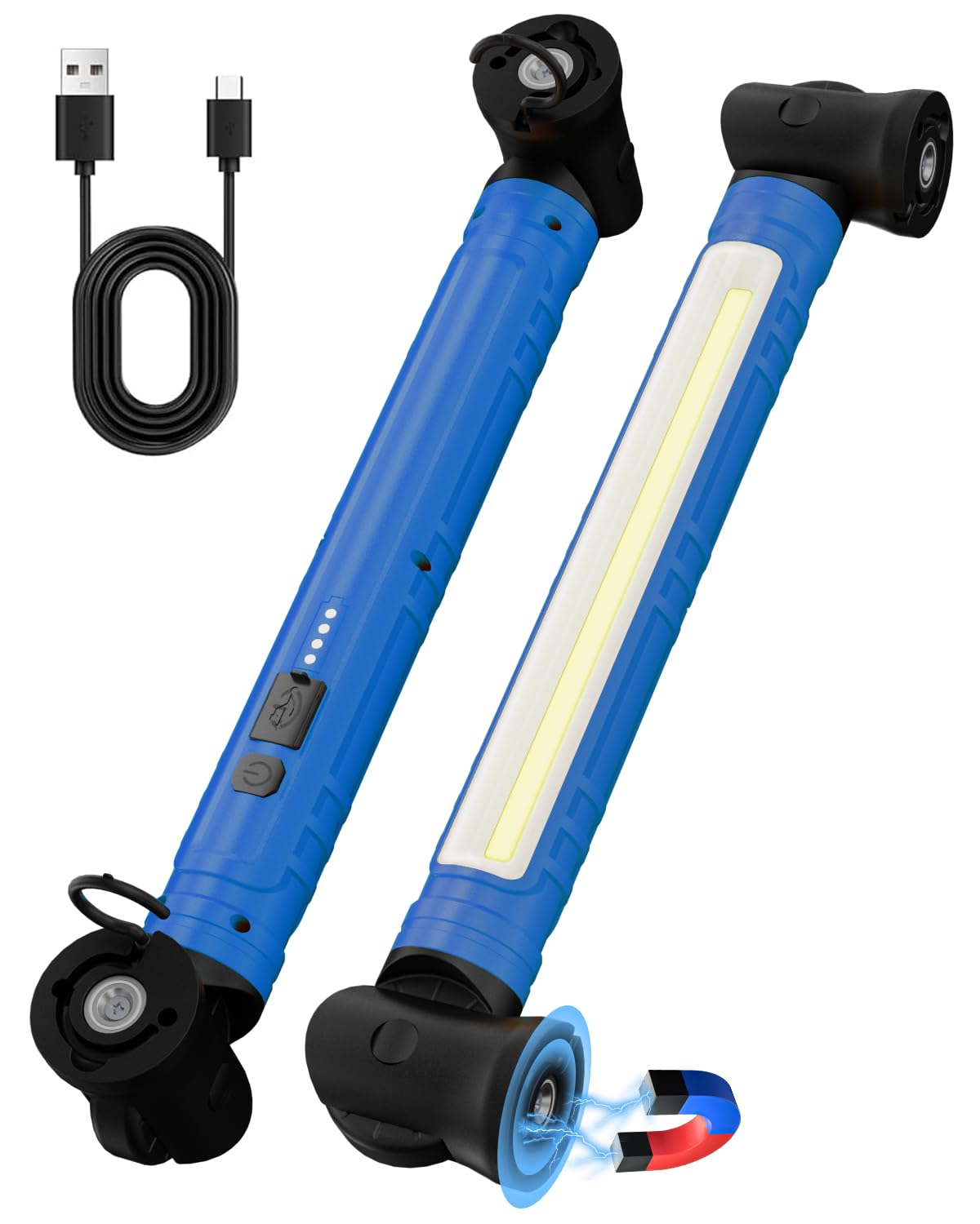 Aboutool Work Light 3000lm front view for precise workshop illumination.