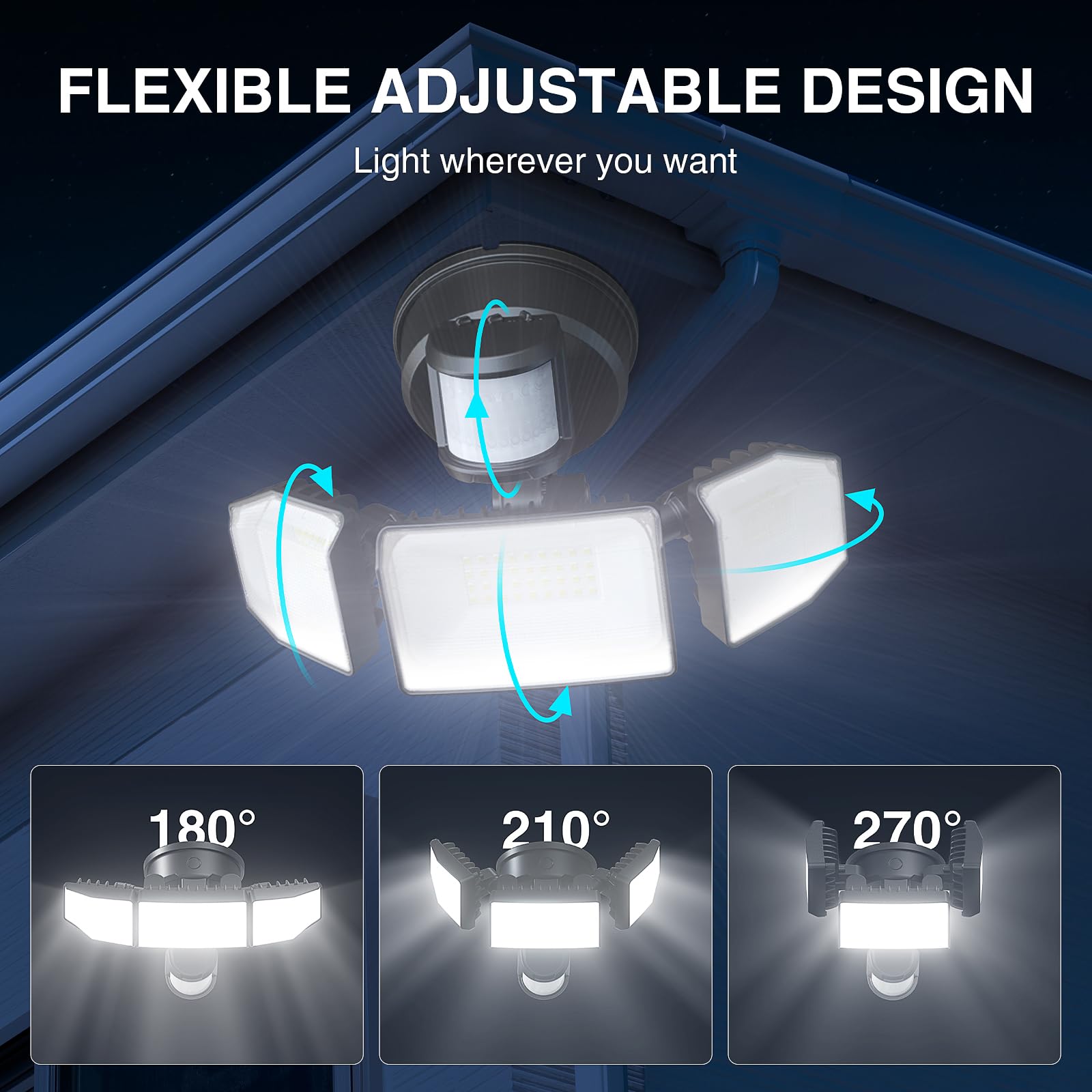 Abovizo easy installation with simple 3-step mounting and setup.