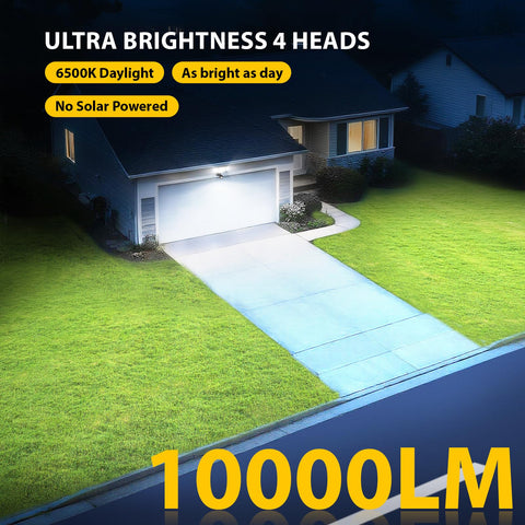 Abovizo dusk-to-dawn mode displays efficient night lighting.