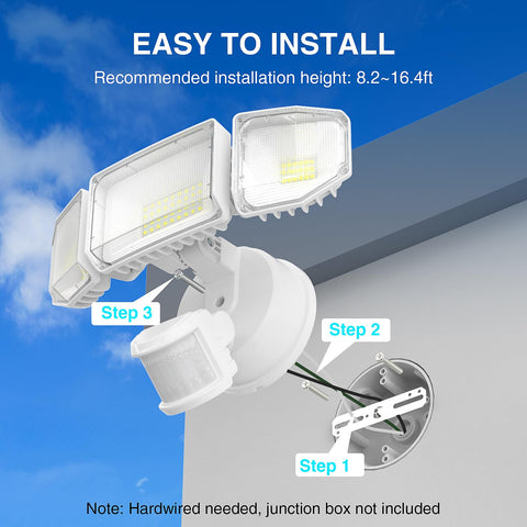 Abovizo ideal for porch garage and yard illumination after dark