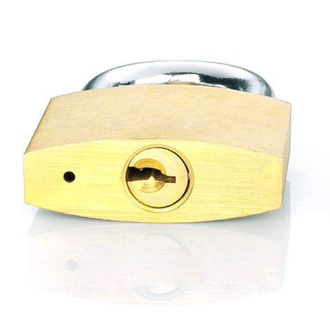 ABRA FOX hardened steel shackle padlock for durable luggage protection.