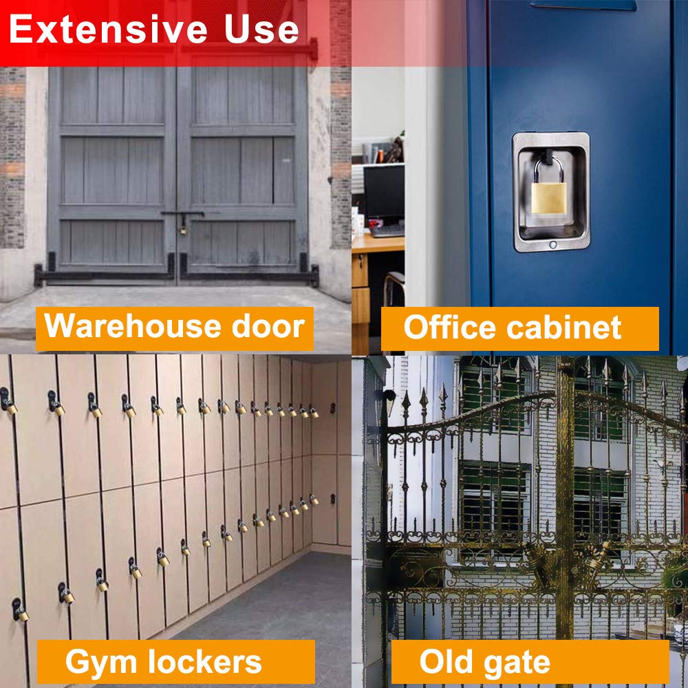 ABRA FOX padlock on backpack demonstrates portable security for travel