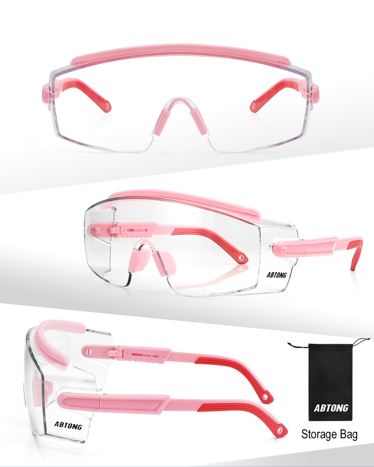ABTONG durable lab safety eyewear designed for grinding, cutting, and construction work.