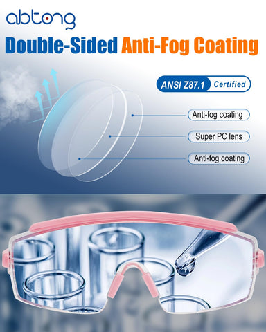 ABTONG UV380 anti-fog lenses maintain sharp vision during long shifts.