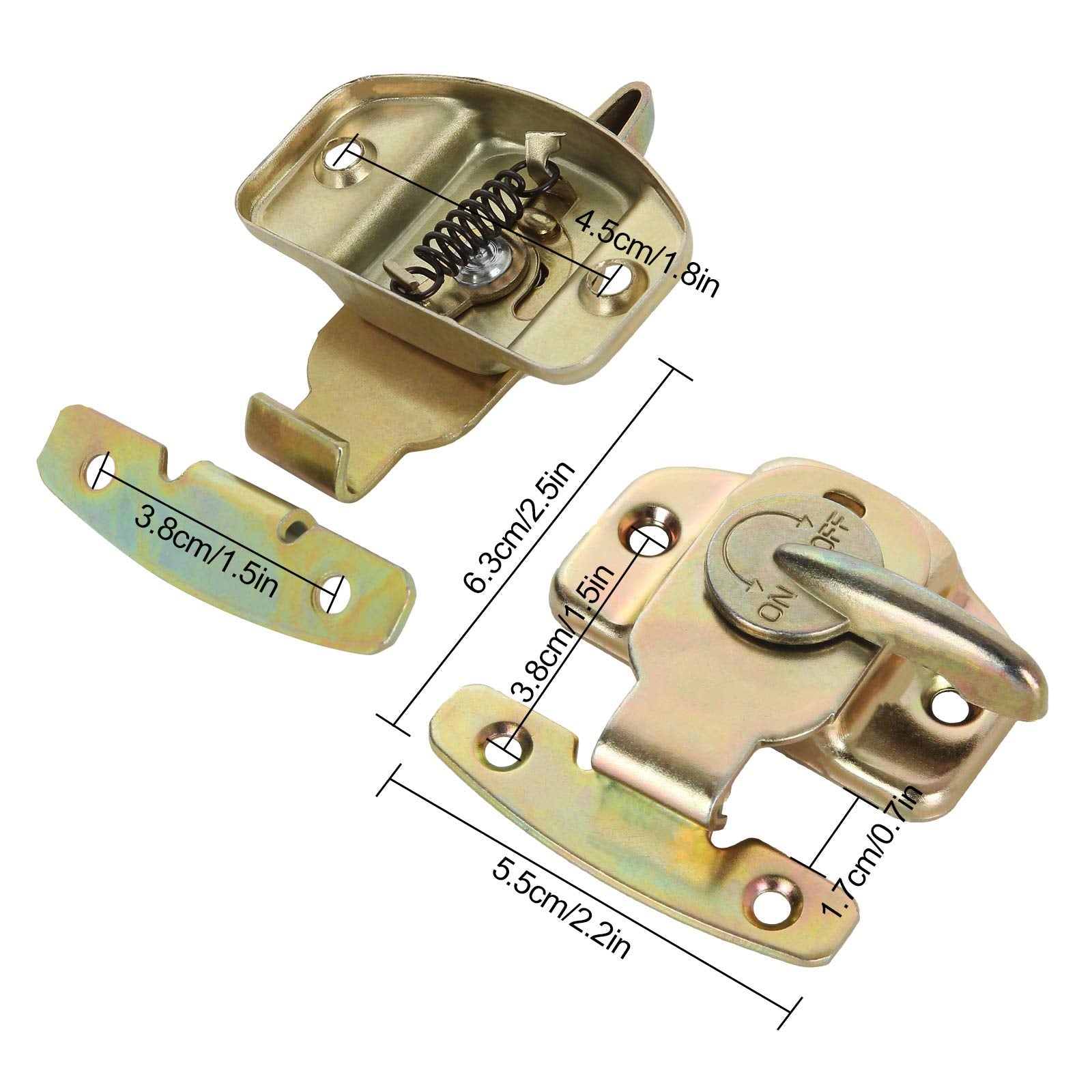 Close-up of ABuff Align-N-Lock mechanism showing durable locking action.
