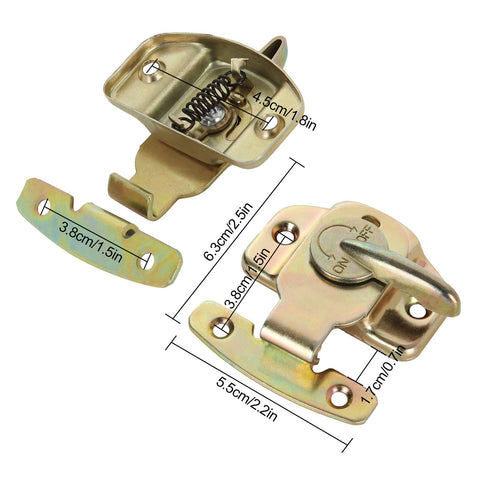 Close-up of ABuff Align-N-Lock mechanism showing durable locking action.