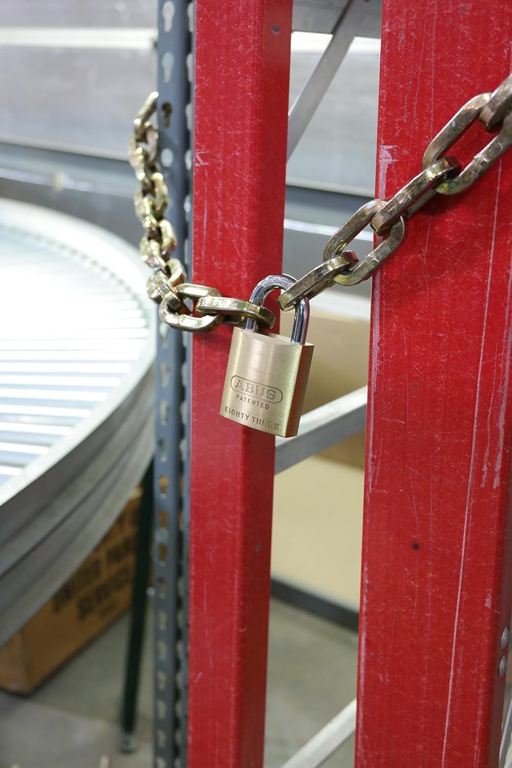 ABUS 83/45 keyed-different padlock offering individualized access across multiple locks.
