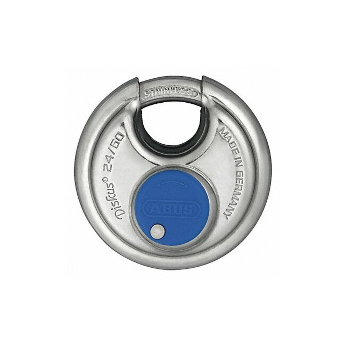 ABUS Diskus 24IB/60 padlock for outdoor storage, corrosion resistant and weatherproof