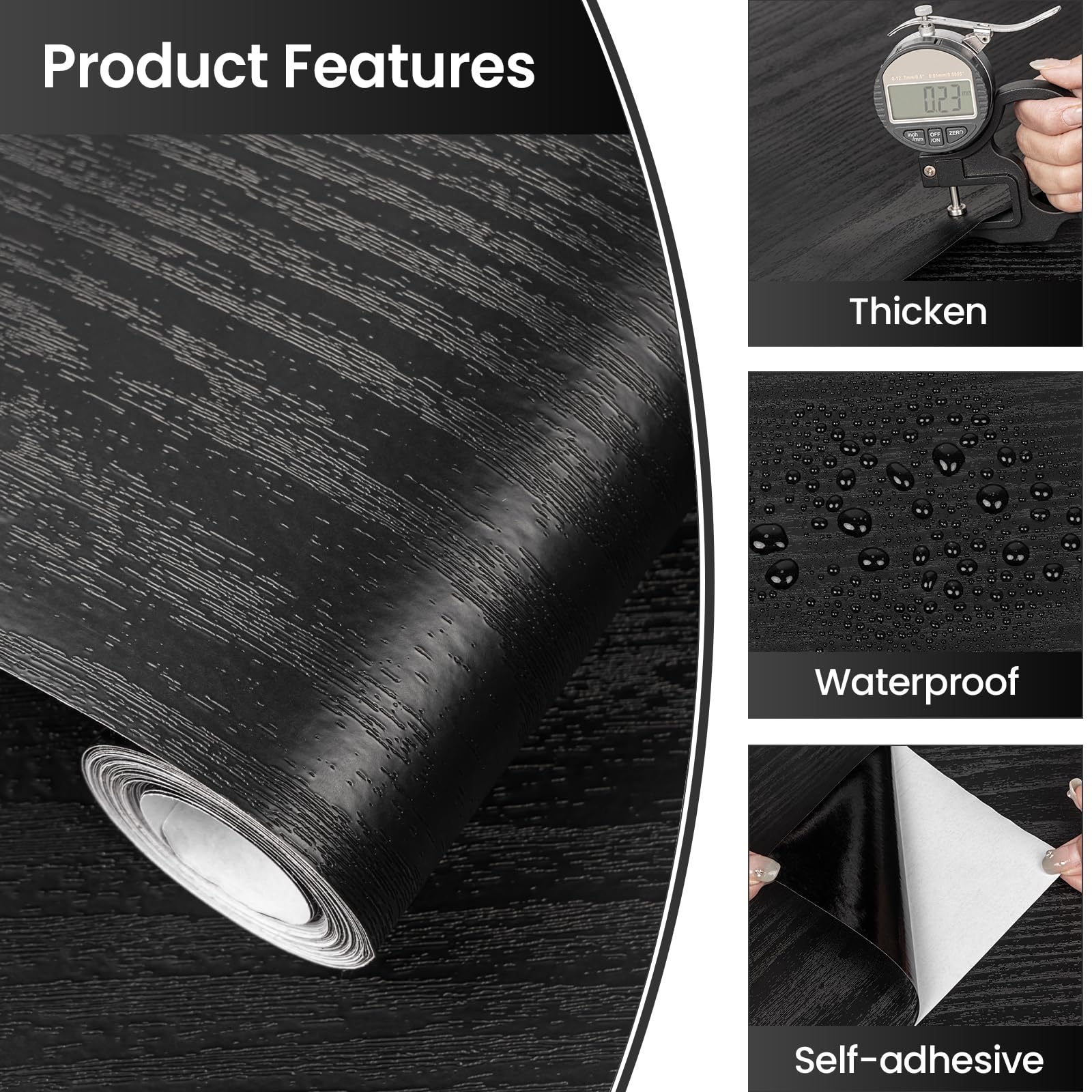 Abyssaly peel-and-stick wallpaper application enables fast updates on smooth furniture