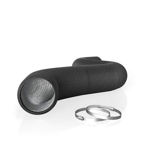 AC Infinity 6-inch aluminum ducting shown in use for easy HVAC installation.