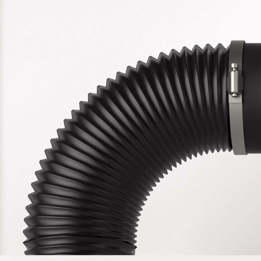 AC Infinity 6-inch duct clamps included for secure connections.