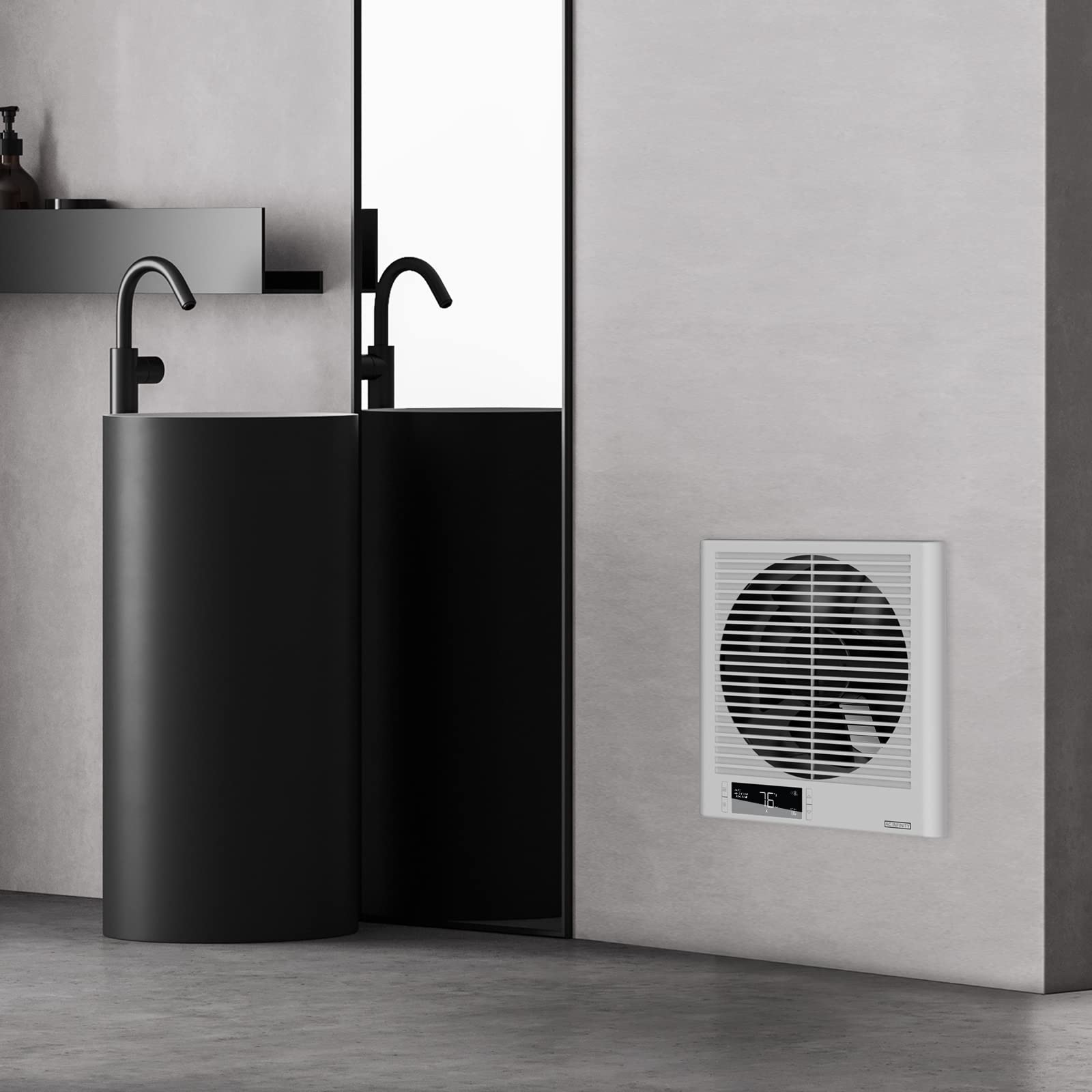 AC Infinity installation demonstrates in-wall integration and balanced airflow.