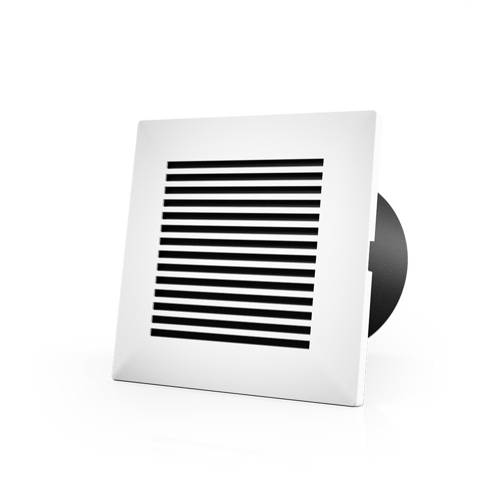 AC Infinity wall-mount duct grille with 4-inch venting, designed for quiet, adjustable airflow in tight spaces