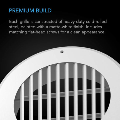 AC Infinity wall-mount grille side view highlights compact profile for tight spaces