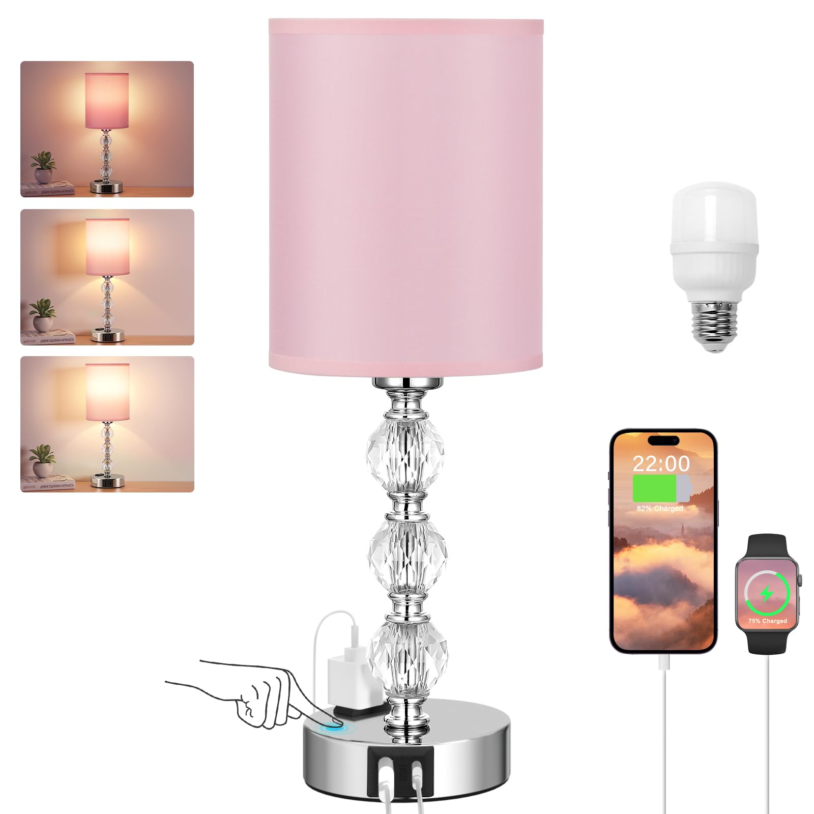 Acaxin UL-certified components ensure safe, reliable bedside lighting.