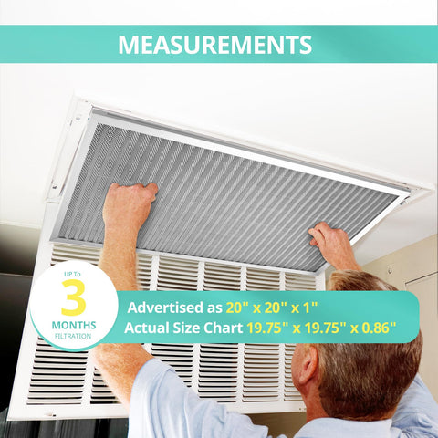 Accecraft electrostatic air filter is washable and reusable for savings.
