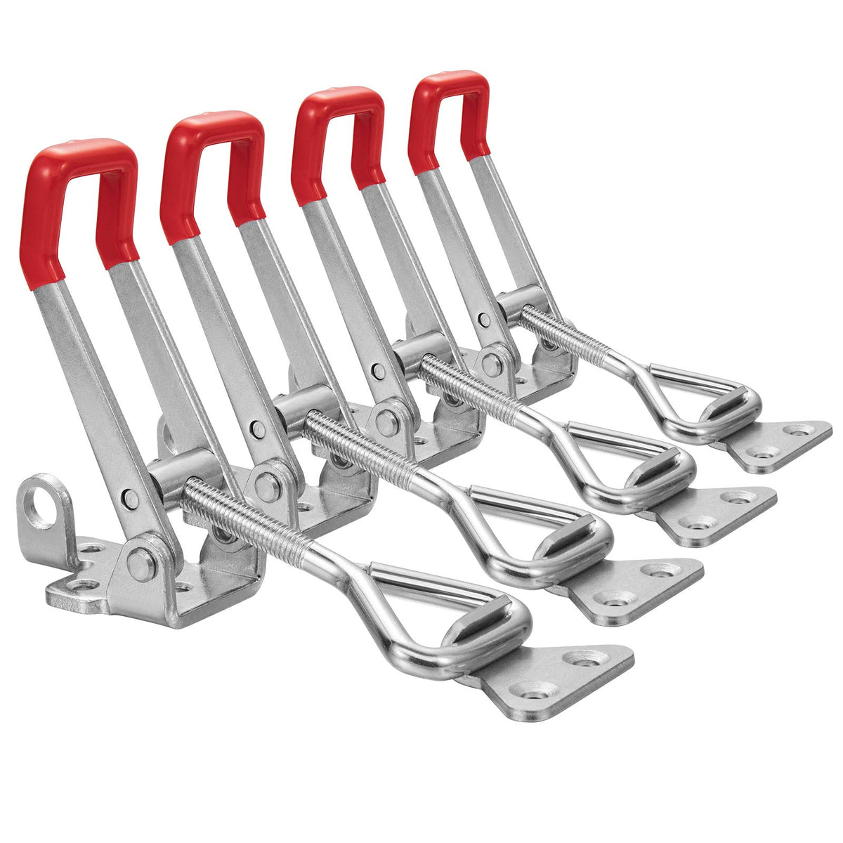 Accessbuy 4003 heavy-duty toggle latch clamp in action for secure closures.