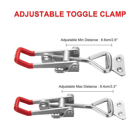 Accessbuy latch clamp installs quickly with a simple mount.