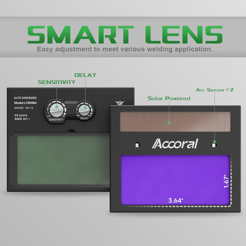 Accoral solar-powered battery extends usage between charges.