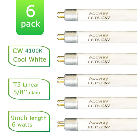 Accway G5 mini Bi-Pin base for easy replacement in compact fixtures