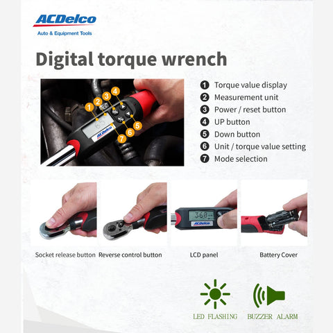 ACDelco ARM601-3 calibration certificate guarantees traceable accuracy.