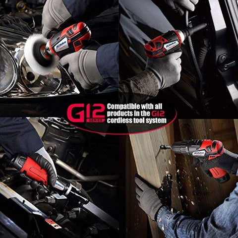 ACDelco ARW1209P cordless tool kit with 8-piece socket set for versatility.