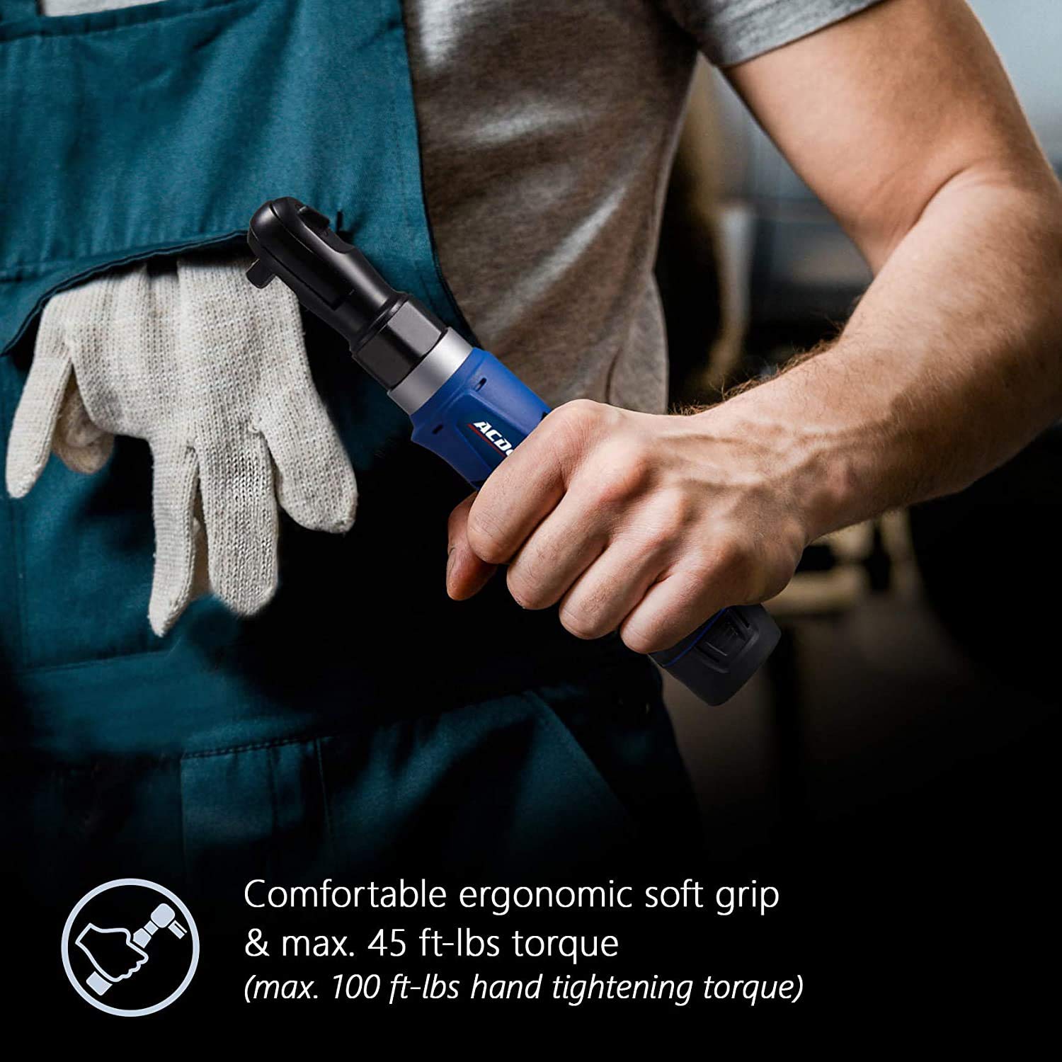 ACDelco ARW1209P includes 12V Li-ion battery and fast charger for on-site uptime.