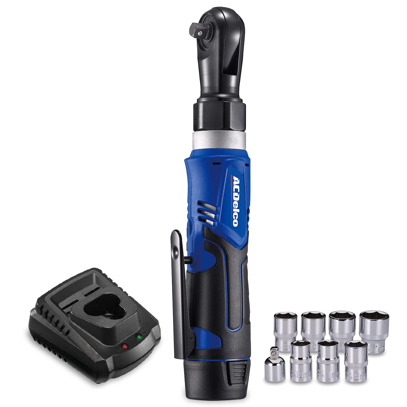 ACDelco ARW1209P ratchet wrench with LED light for dim spaces and precision work.