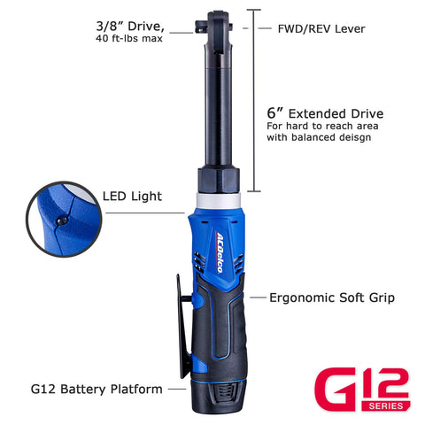 ACDelco 12V Li-ion battery for cordless convenience