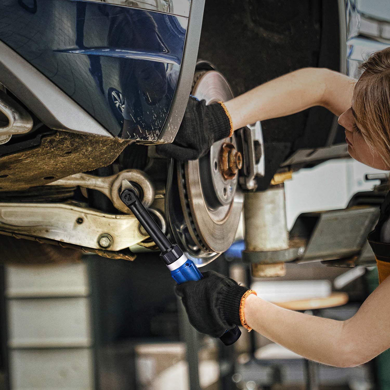 ACDelco built-in LED light on wrenches improves visibility