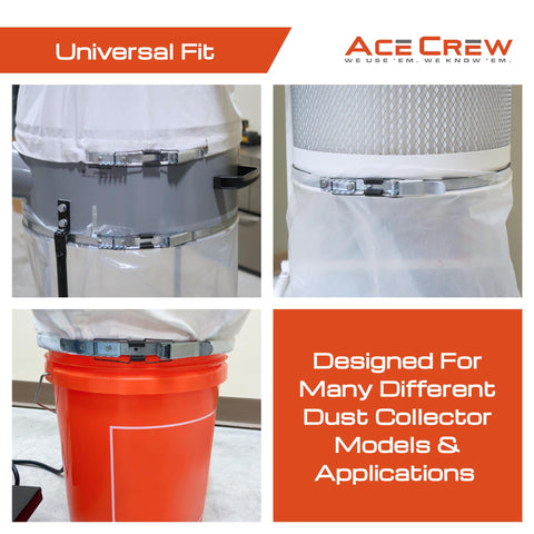 Ace Crew hot-dipped galvanized finish resists corrosion in dusty spaces