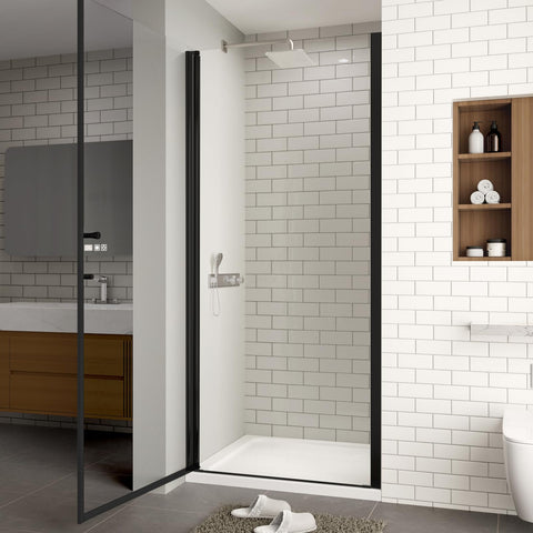 ACE DECOR hinge area showing 180-degree installation for left or right entry