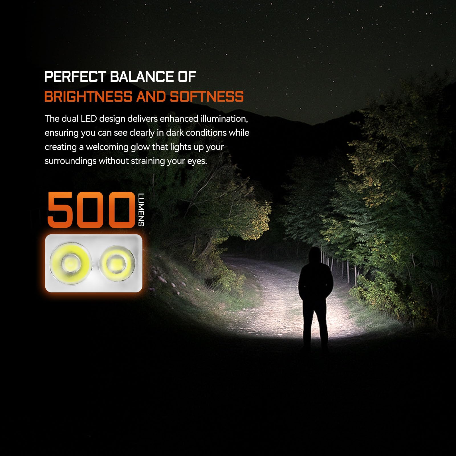 ACEBEAM Keylite 500 delivers 500 lumens for quick visibility