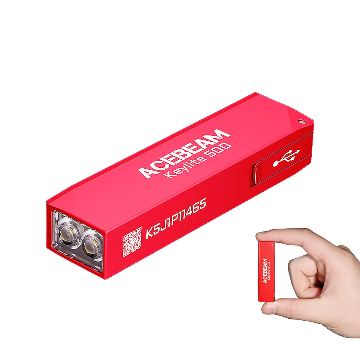 ACEBEAM Keylite 500 compact edc flashlight for everyday carry