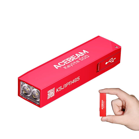 ACEBEAM Keylite 500 compact edc flashlight for everyday carry