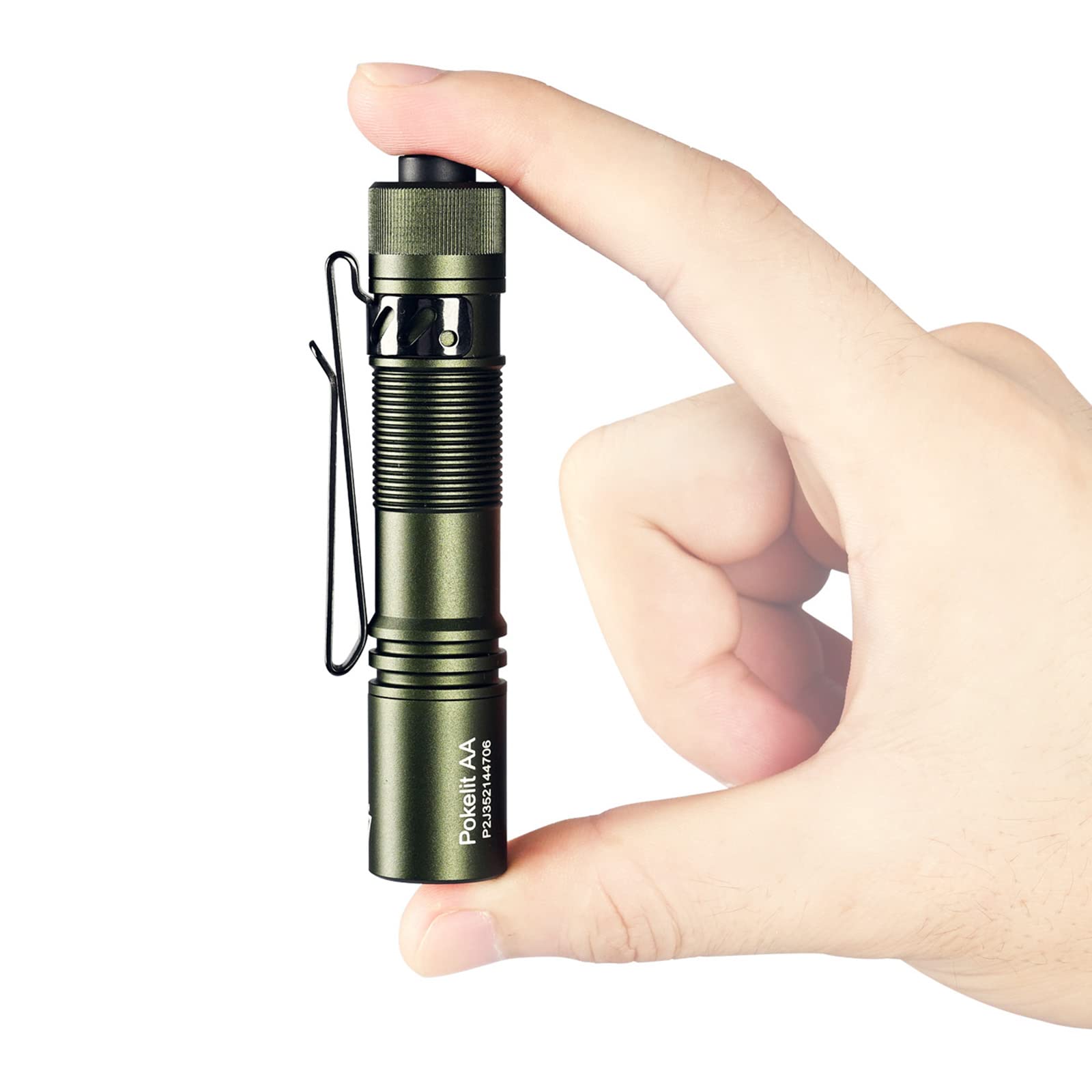 ACEBEAM Pokelit AA flashlight with clip for easy everyday carry