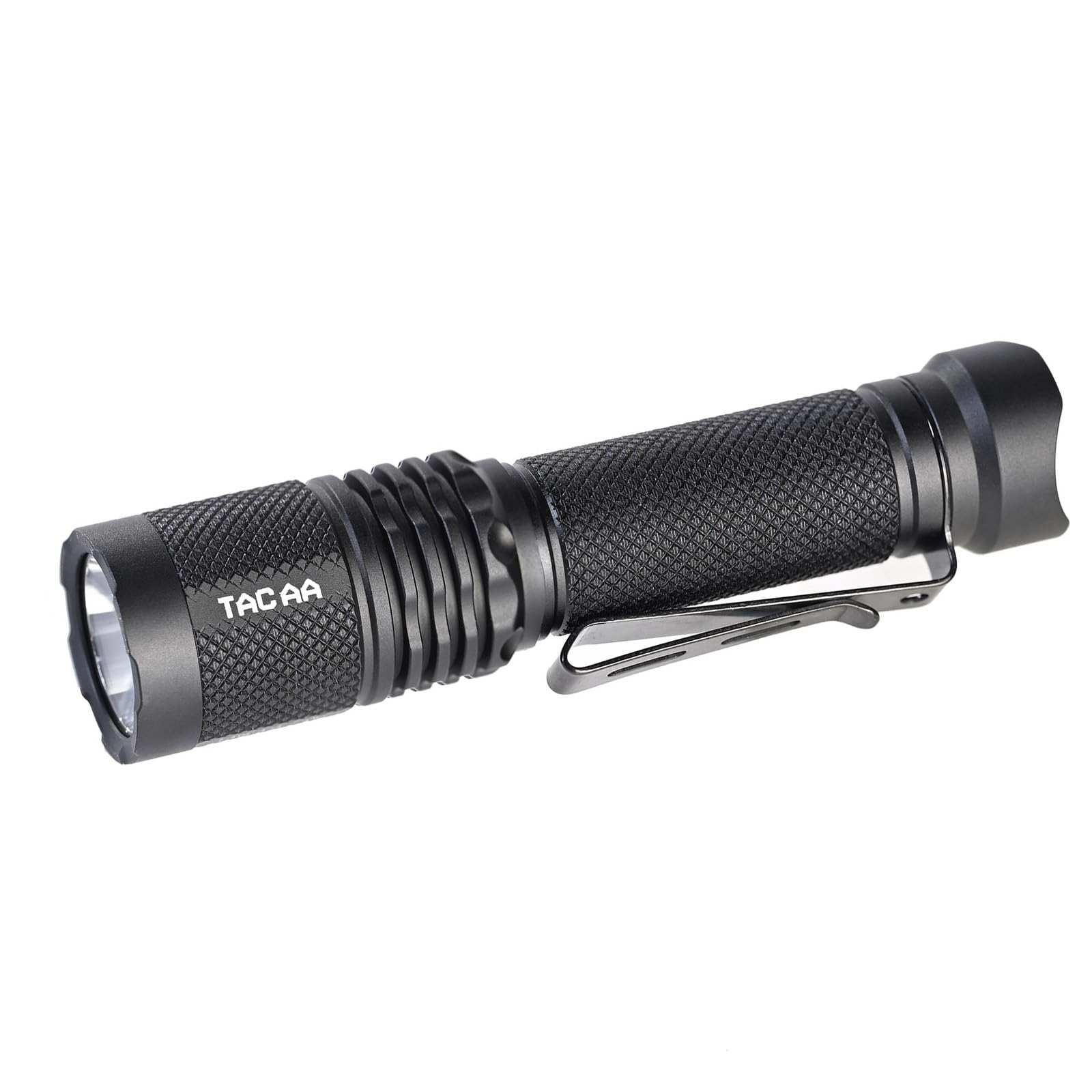 ACEBEAM TAC AA 2.0 demonstrates the longest-range beam for camping and night walks.
