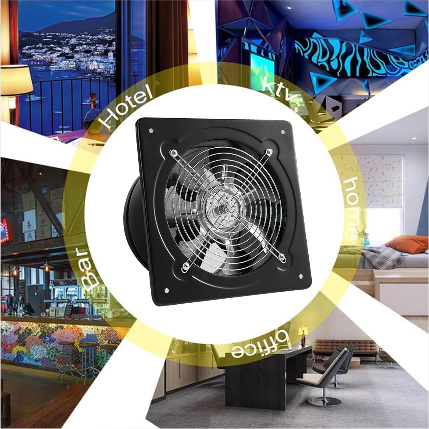ACEDUROBLA versatile exhaust fan for multiple spaces ensures improved ventilation.