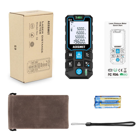 ACEGMET Laser Measure is compact and portable for field use.