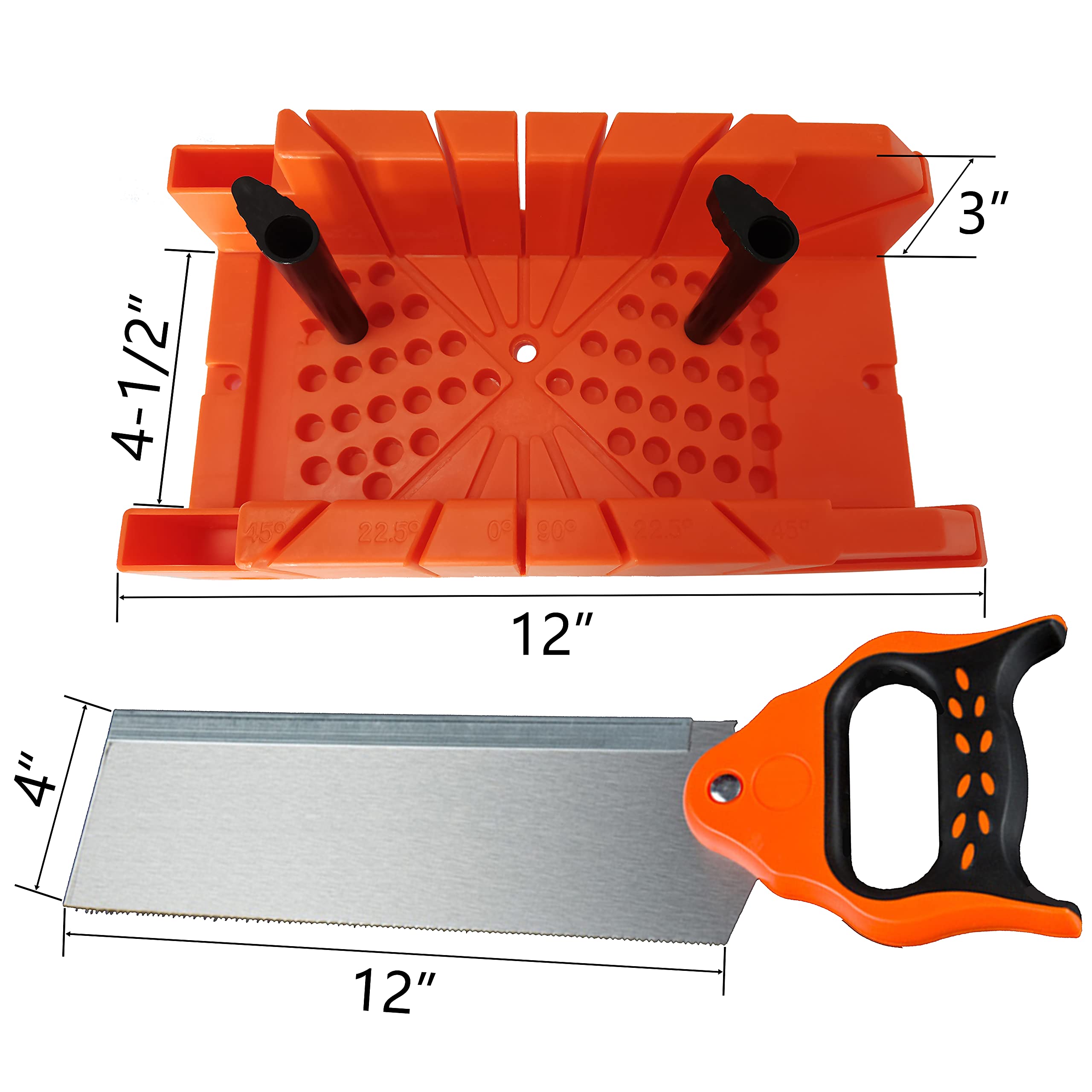 ACEgoes reinforced steel back saw for durable, long-lasting use
