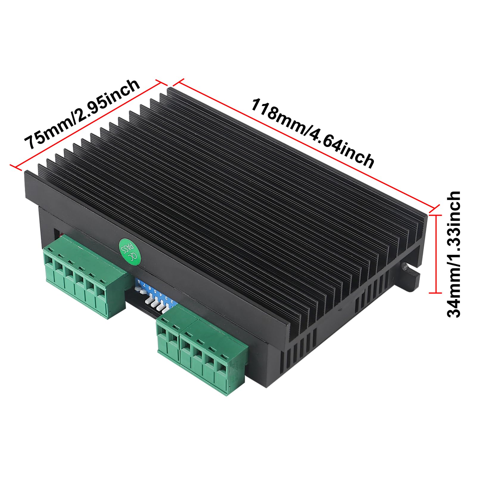 ACEIRMC DM556 compact design fits tight CNC enclosures.