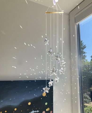AceList handcrafted silver star adds unique artisanal charm